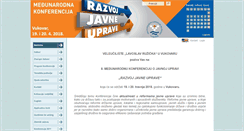 Desktop Screenshot of konferencija.vevu.hr